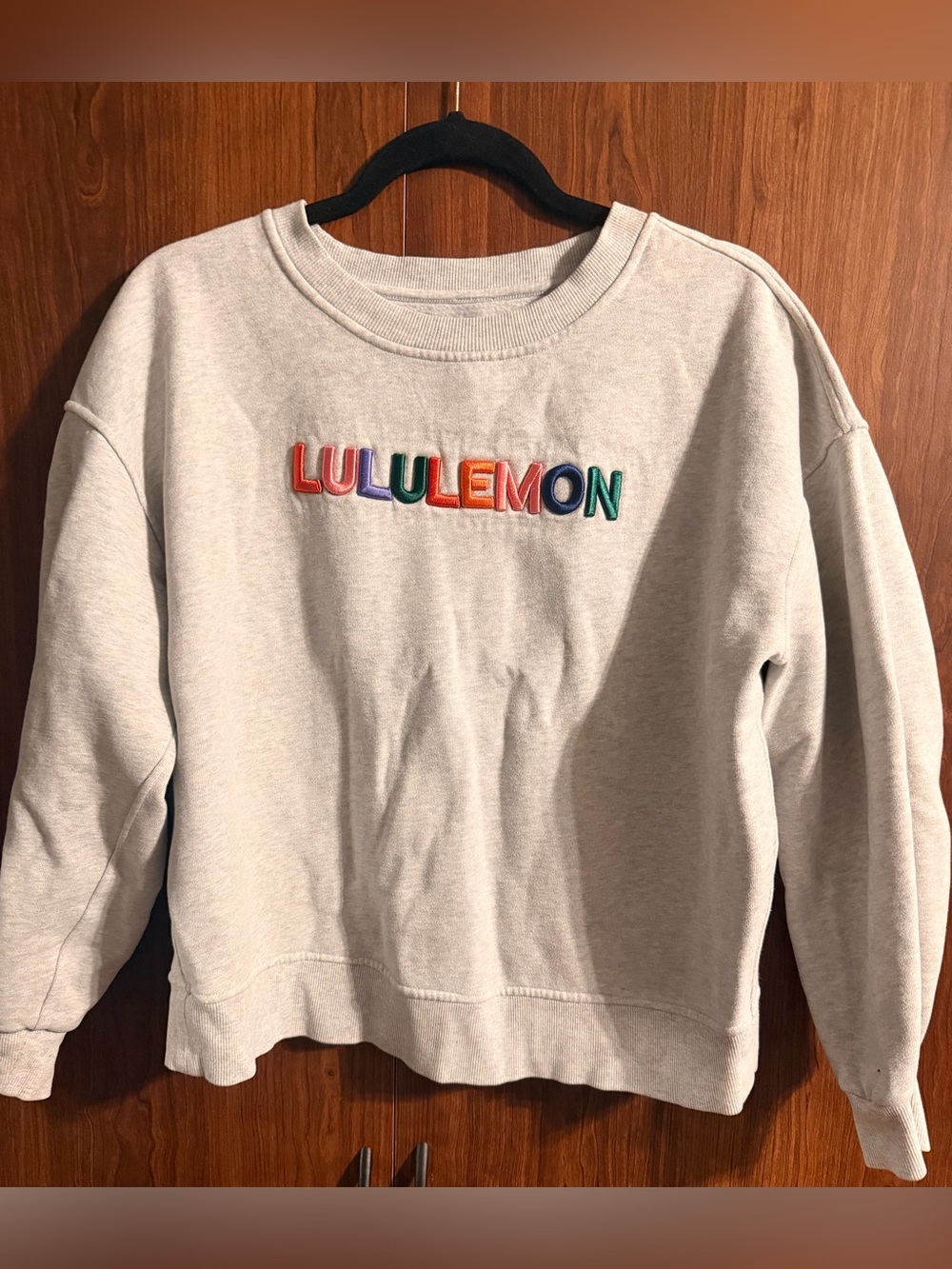 Lululemon Perfectly Oversized Fleece Crew Graphic